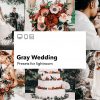 Grey Wedding - Ślubne presety Lightroom