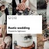 Rustic Wedding - Ślubne presety Lightroom