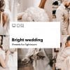 Bright Wedding - Ślubne presety Lightroom
